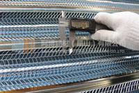 Galvanized rib lath