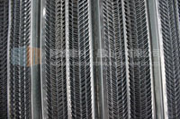 Metal ribbed sheet