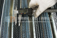 Galvanized rib lath