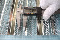 Galvanized steel rib lath